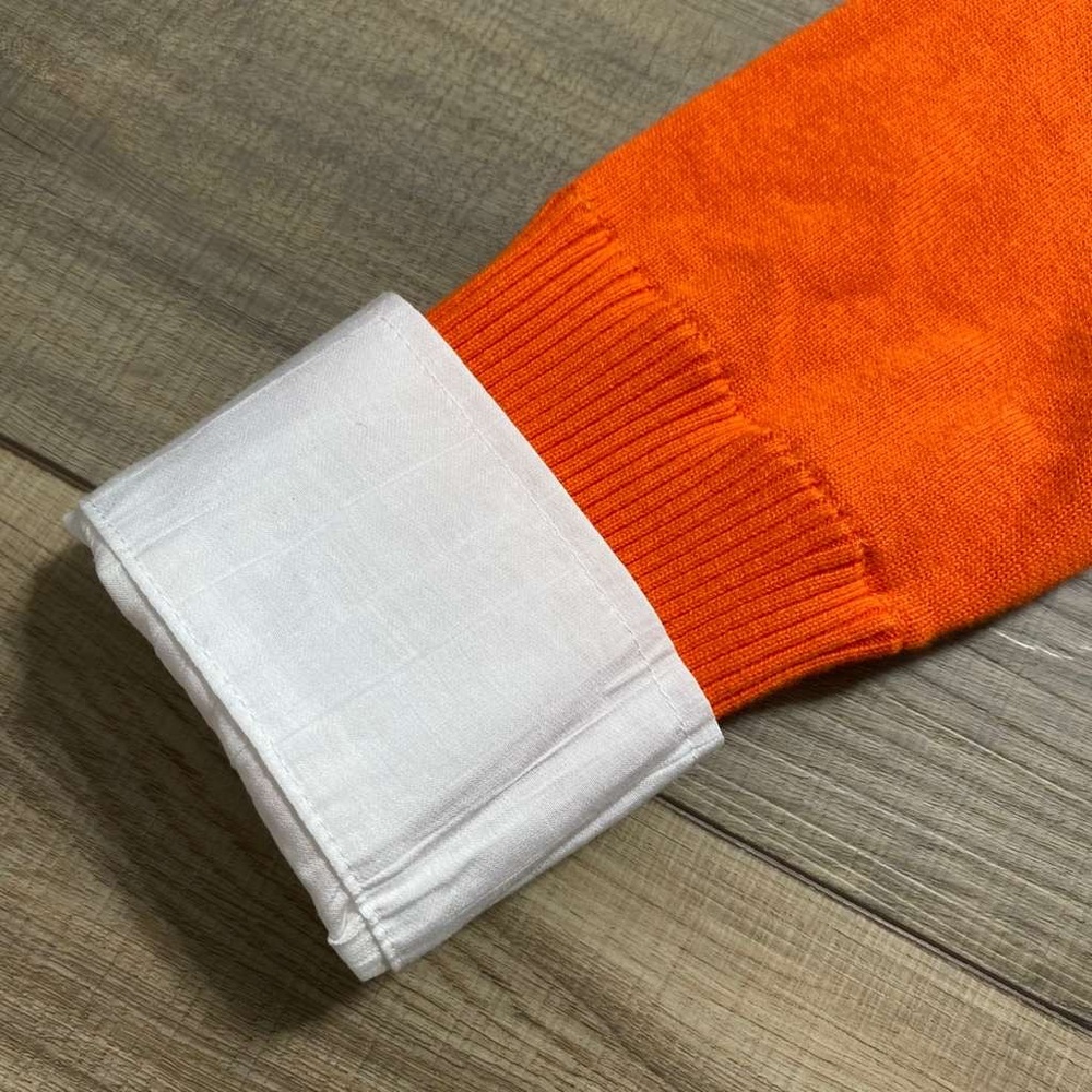 Emerson Street‎ Clothing Womens OSU Cowboys Built In Short Sweater Small Orange - Picture 4 of 8